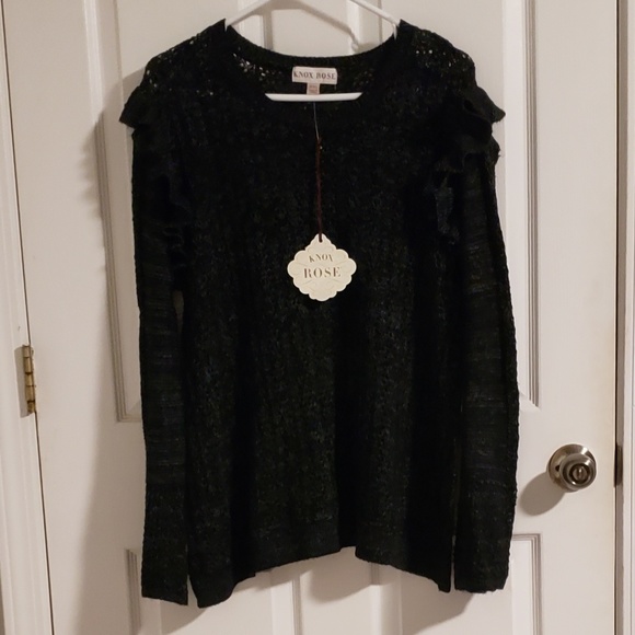 Knox Rose Sweaters - Black Sweater